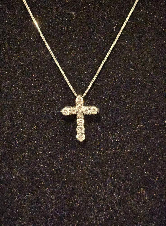Diamond Cross Necklace