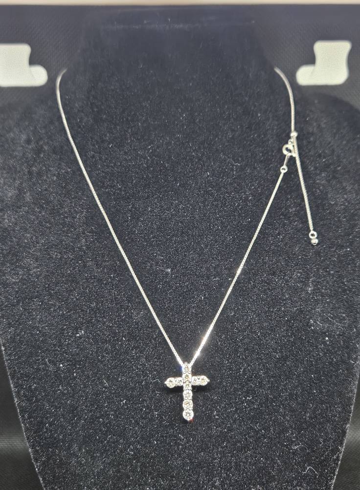 Diamond Cross Necklace